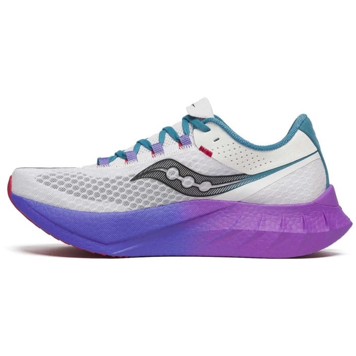 Saucony Endorphin Pro 4 - Mens Road Racing Shoes - White/Shadow