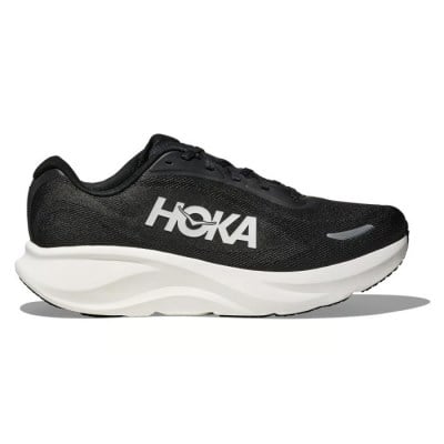 Hoka Rincon 5 - Mens Running Shoes - Black/White
