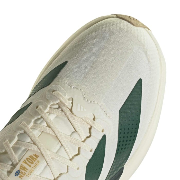 adidas Adizero Evo SL Woven - Mens Running Shoes - Off White/Collegiate Green/Royal Blue - image 8