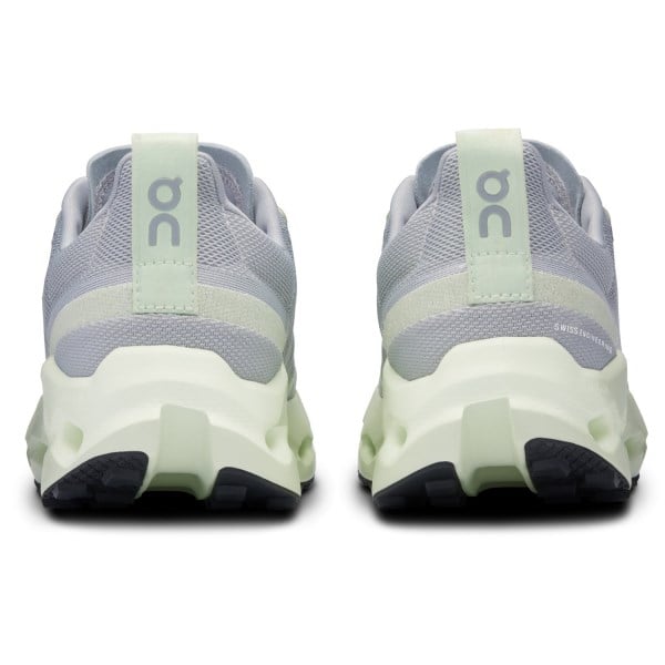On Cloudsurfer Trail - Womens Trail Running Shoes - Frost/Lima