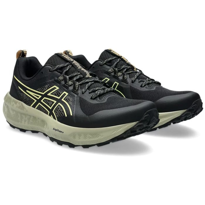 Asics Gel Sonoma 8 - Mens Trail Running Shoes - Black/Lime Green