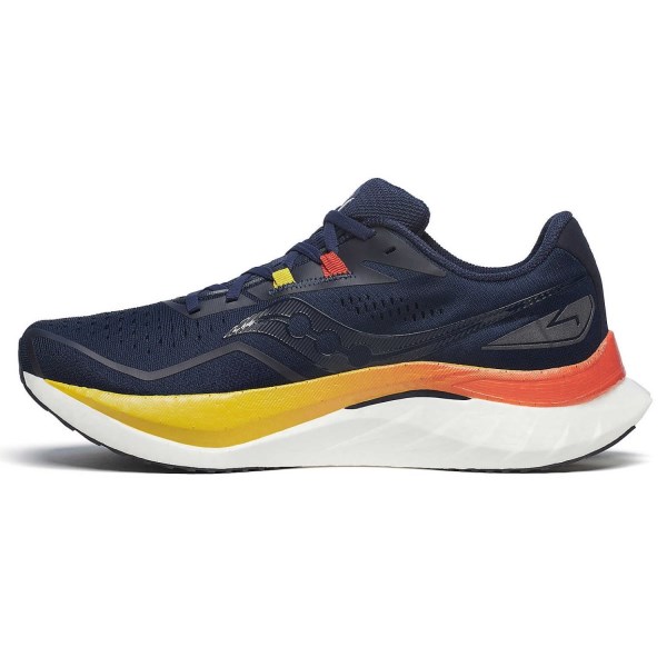 Saucony Endorphin Speed 4 - Mens Running Shoes - Navy/Spice