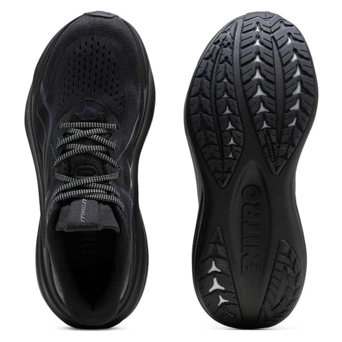 Puma MagMax Nitro 2 - Mens Running Shoes - Puma Black/Flat Dark Gray - image 3