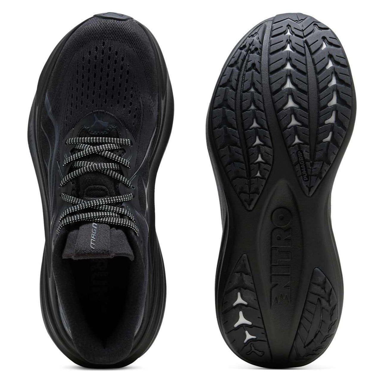 Puma MagMax Nitro 2 - Mens Running Shoes - Puma Black/Flat Dark Gray - image 3