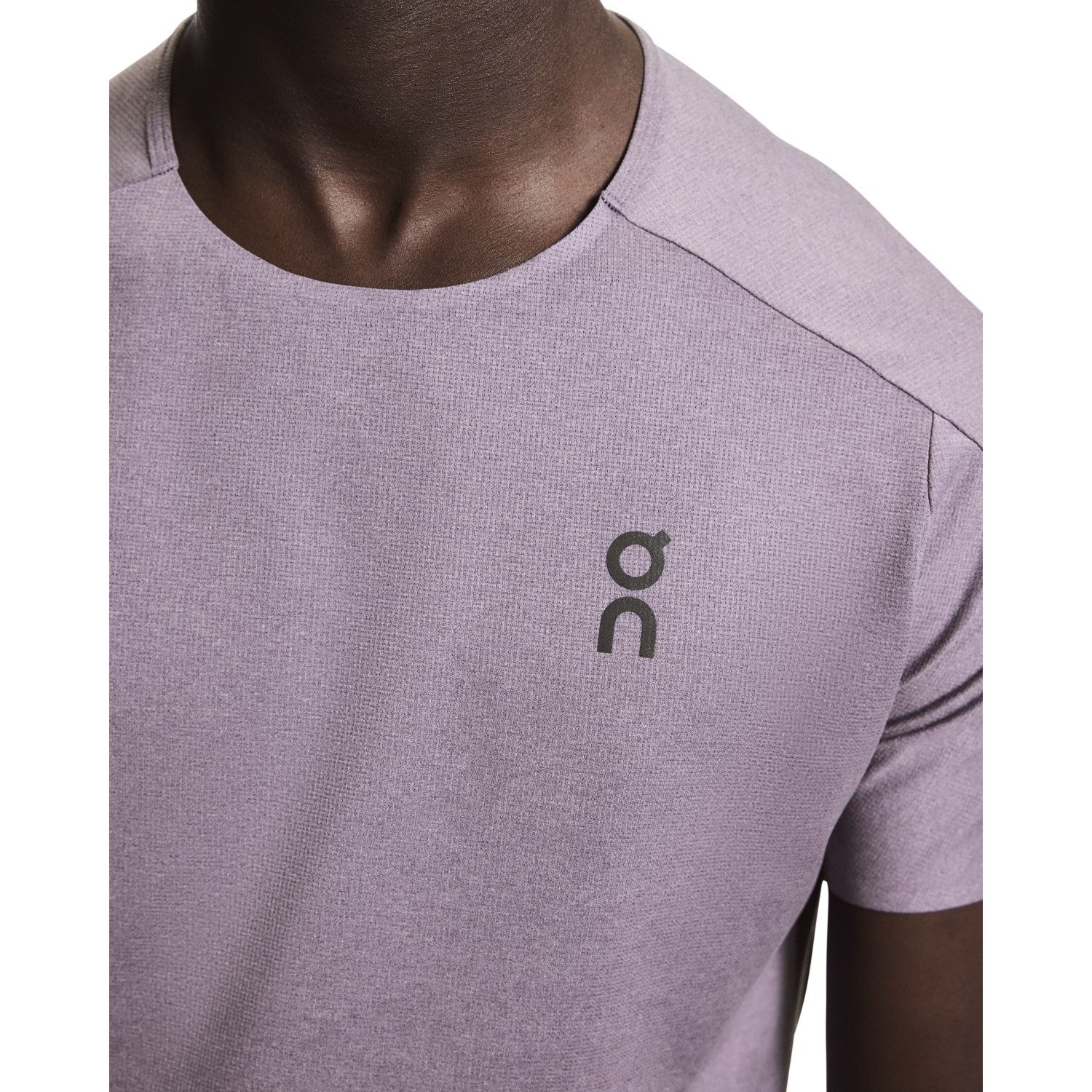 On Running Performance-T Mens Running T-Shirt - Dewberry/Eclipse