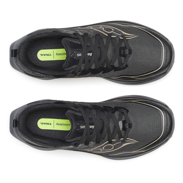 Saucony Peregrine 16 - Womens Trail Running Shoes - Black/Carbon - image 4