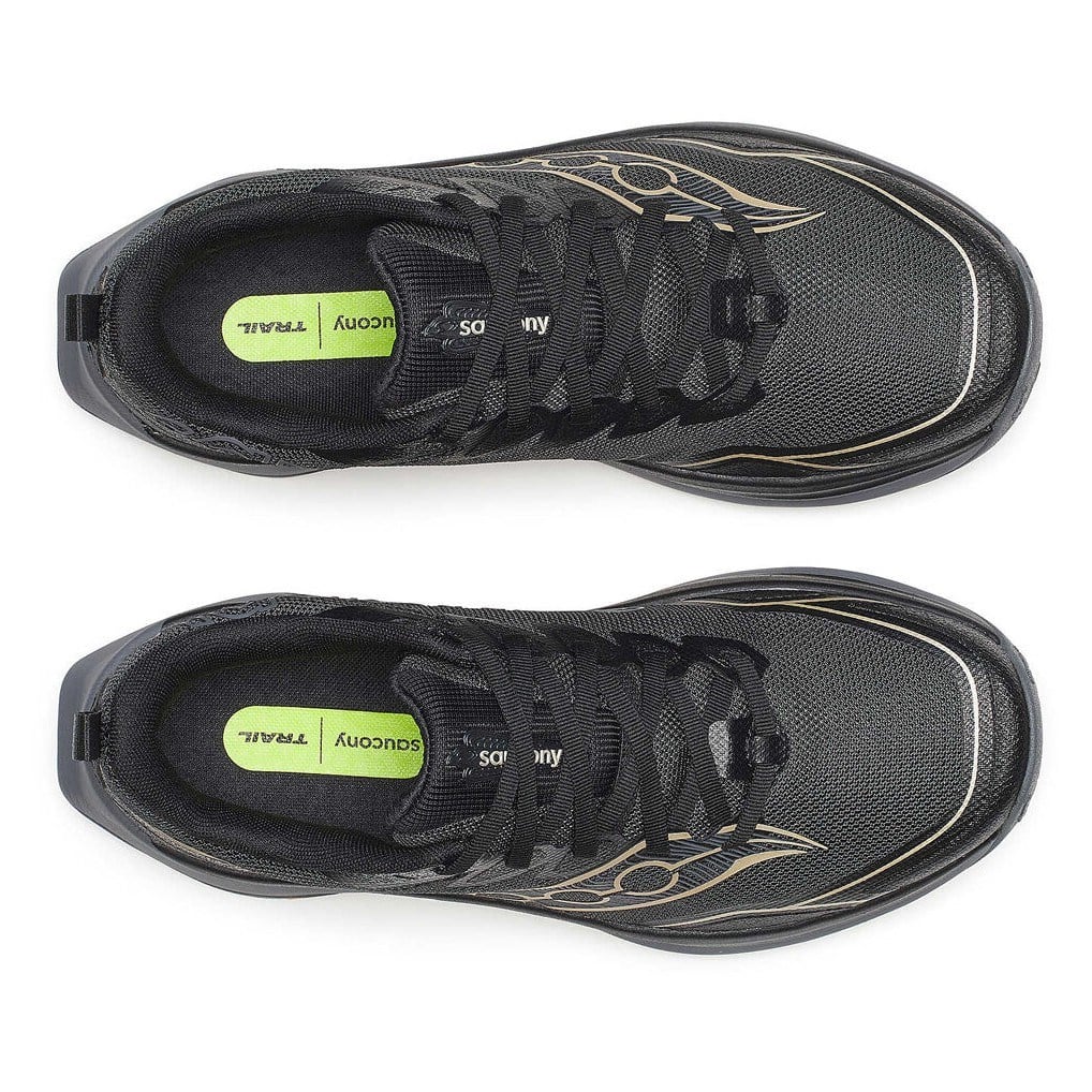 Saucony Peregrine 16 - Womens Trail Running Shoes - Black/Carbon - image 4