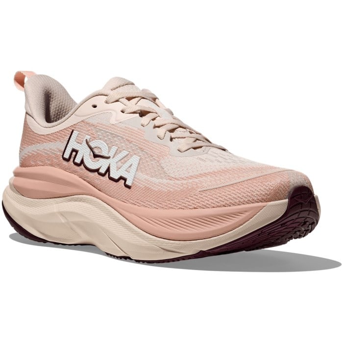 Hoka Skyflow - Womens Running Shoes - Rose Cream/Rose Latte