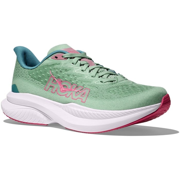 Hoka Mach 6 - Womens Running Shoes - Jadeite/Alpine Blue