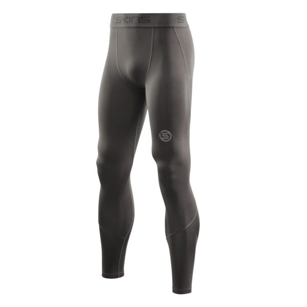 Skins Series-2 Mens Compression Long Tights - Charcoal