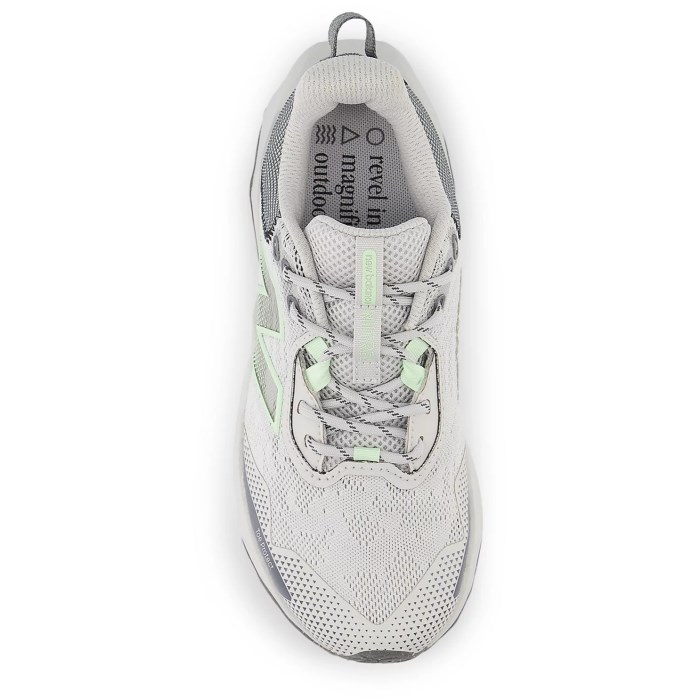 New Balance Fresh Foam Nitrel v6 - Womens Trail Running Shoes - Grey Matter/Melon Water