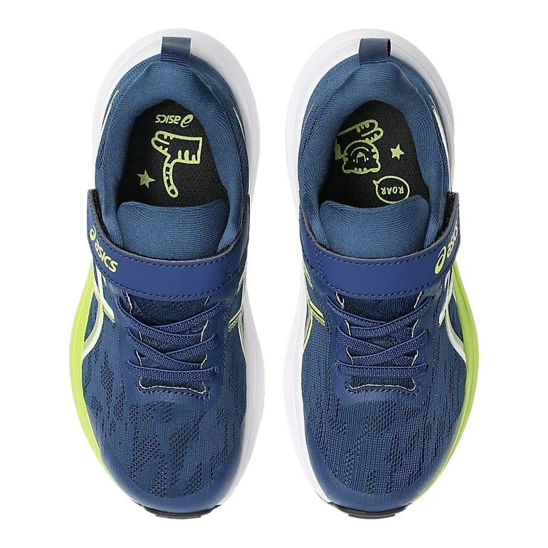 Asics GT-1000 14 PS - Kids Running Shoes - Independence Blue/Neon Lime - image 4