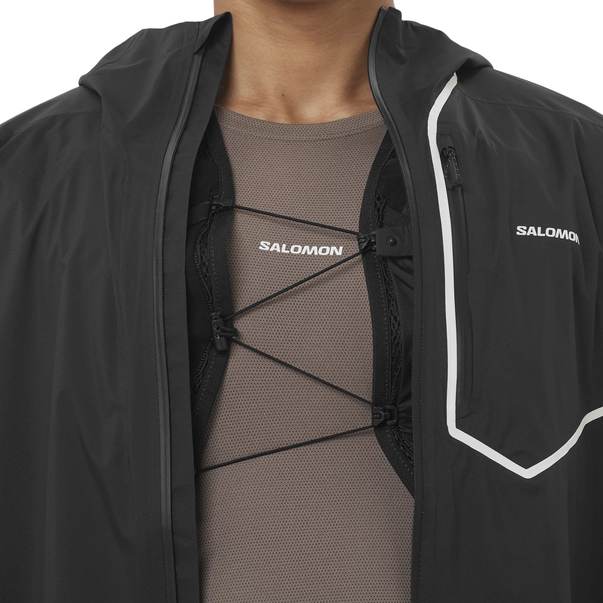 Salomon Bonatti Pro Mens Jacket - Deep Black - image 3