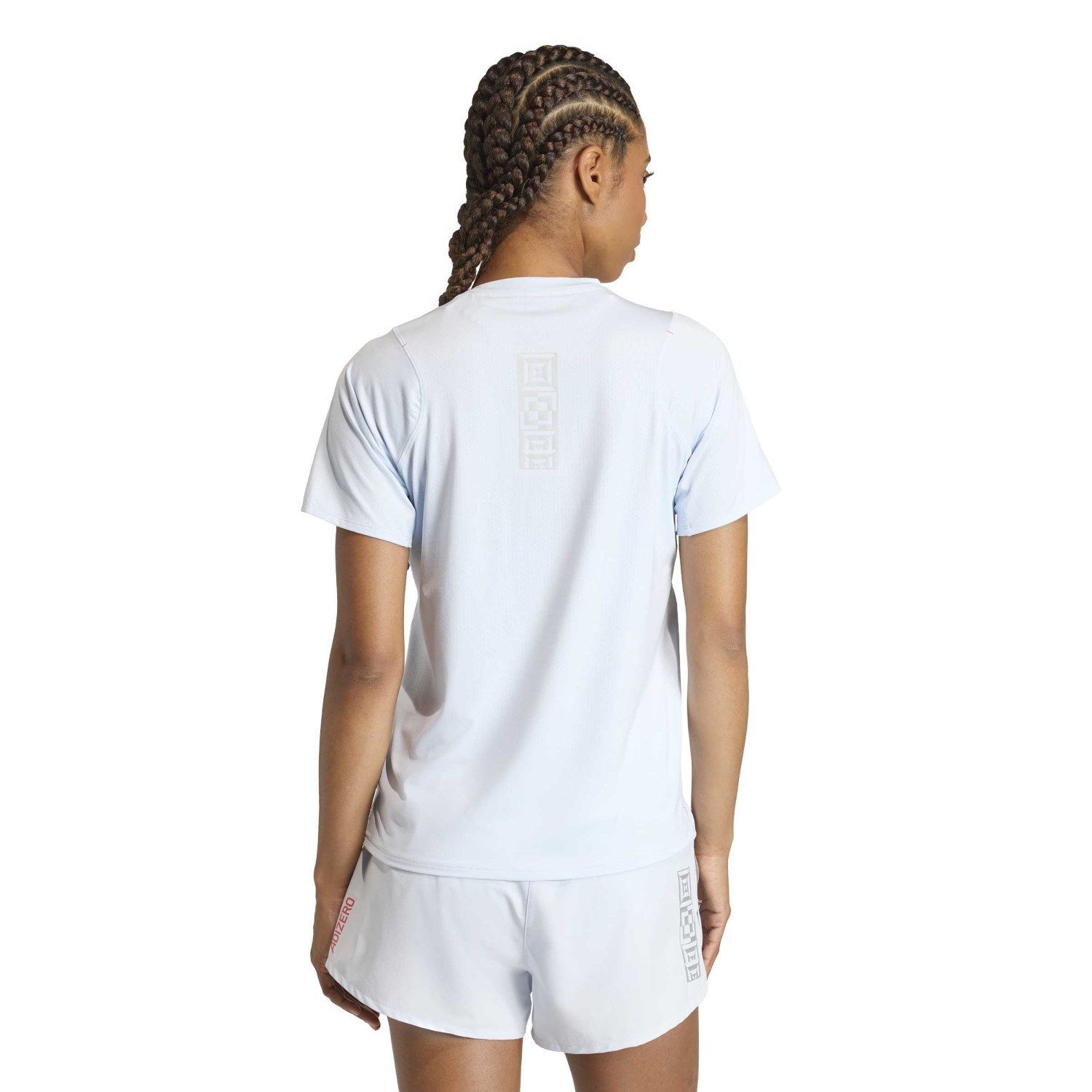 adidas Adizero Ekiden Womens Running T-Shirt - Crystal Sky