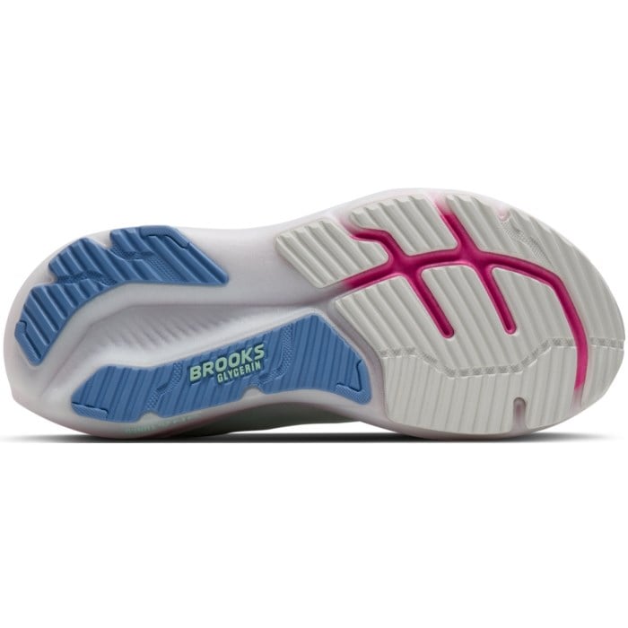 Brooks Glycerin 23 - Womens Running Shoes - Bluewash/Yucca/Blazing