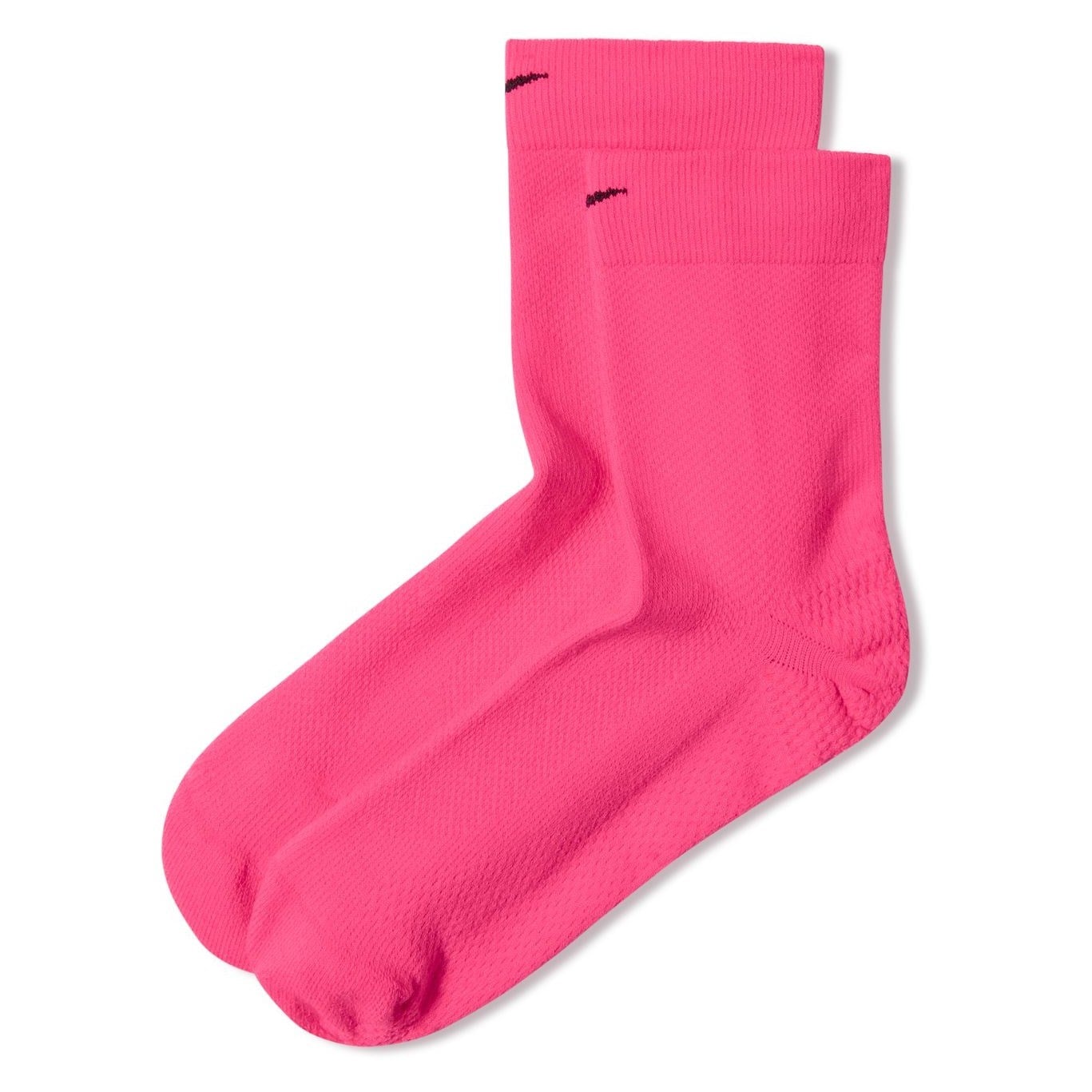 Nike Lightweight Crew Running Socks - Hyper Pink/Black - image 3