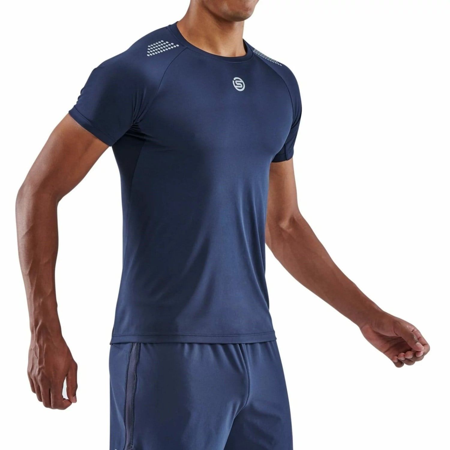 Skins Series-3 Mens Short Sleeve Training T-Shirt - Black - image 4