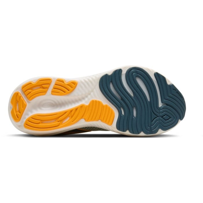 Brooks Glycerin 22 - Mens Running Shoes - Smoke/Stormy/Orange