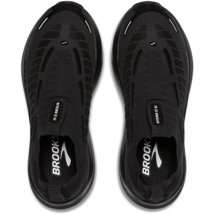 Brooks Glycerin 22 SE Laceless - Mens Running Shoes - Cma Black/Ebony/Chrome