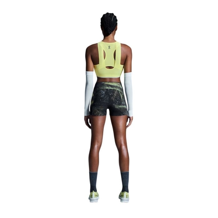On Running Womens Race Crop Top - Limelight