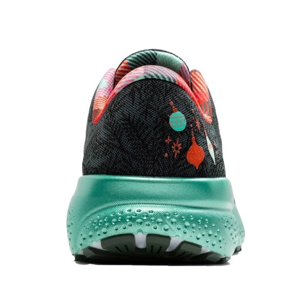 Brooks Ghost 16 Run Merry Edition - Womens Running Shoes - Posy/Sycamore/Fiesta