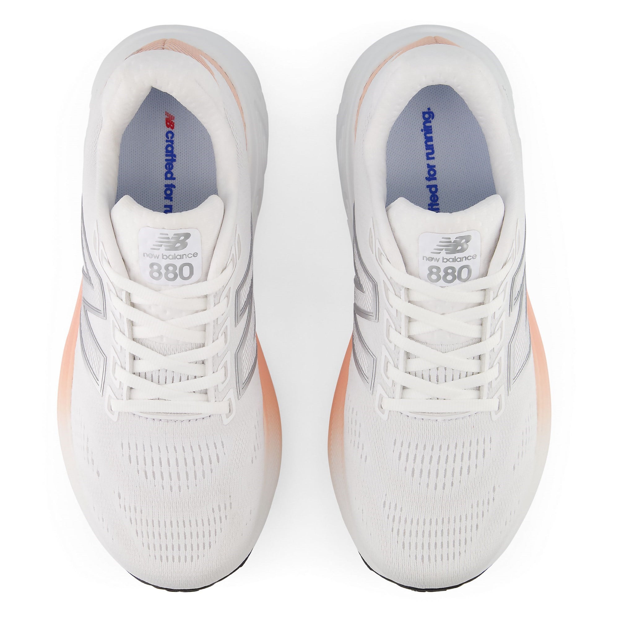 New Balance Fresh Foam X 880v15 - Womens Running Shoes - Pink Lemonade/NB 103/White - image 3