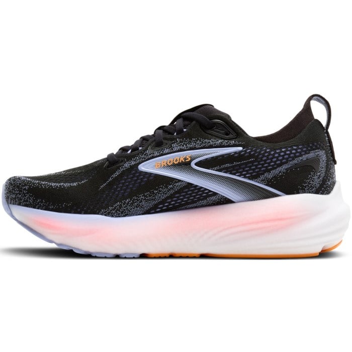 Brooks Glycerin 22 - Womens Running Shoes - Black/Blue Heron/Orange