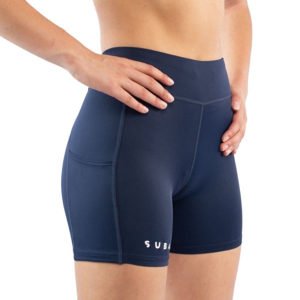 Sub4 Half Run Brief Womens Running Shorts - Navy
