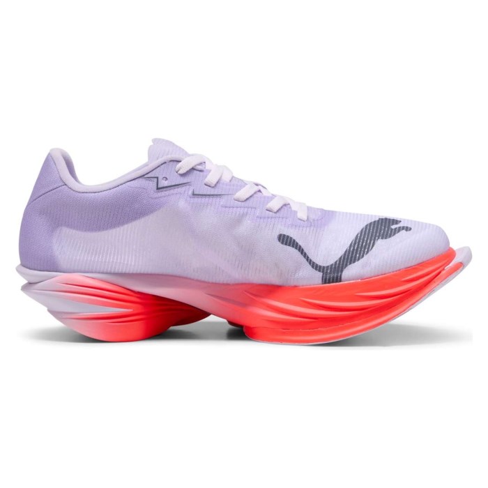 Puma Fast-R 3 Nitro Elite - Womens Racing Shoes - Light Lavender/Inky Depths/Ultra Red - image 2