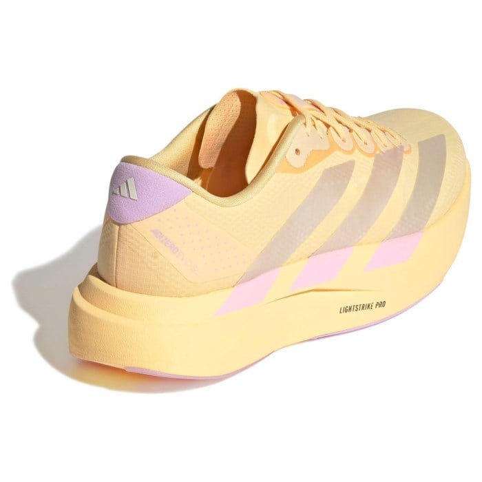 adidas Adizero Evo SL Woven - Womens Running Shoes - Ice Tangerine/Ice Gold Metallic/Bliss Lilac