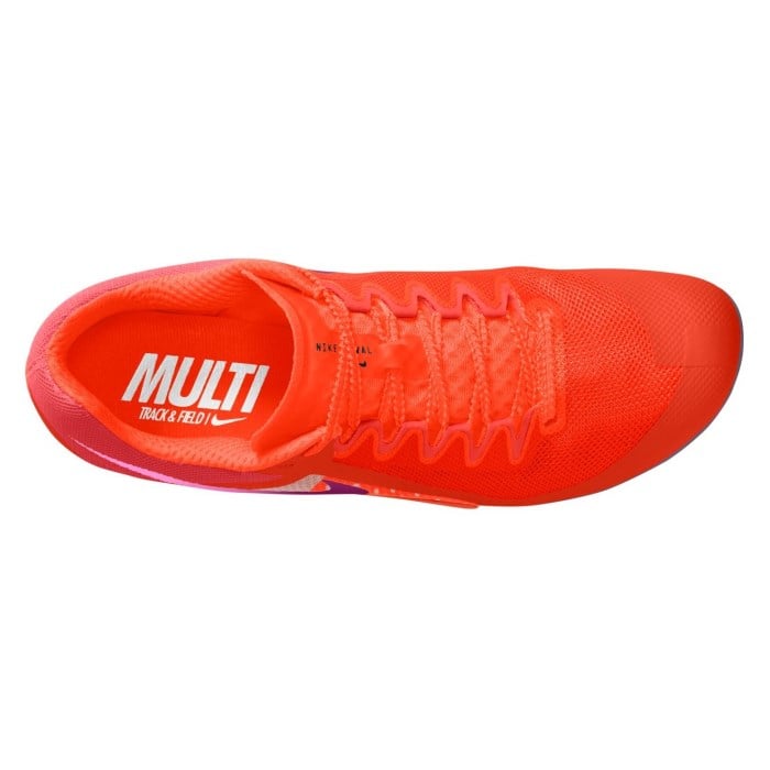 Nike Zoom Rival Multi - Unisex Track Running Spikes - Hyper Crimson/Bordeaux-Pink Spell - image 3