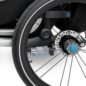 Thule Chariot Sport 2 - Multi-Sport Bike Trailer - Double Seat - Blue/Black
