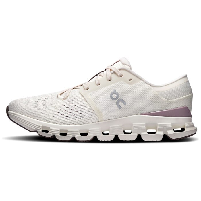 On Cloud X 4 - Womens Running Shoes - Ivory/Heron