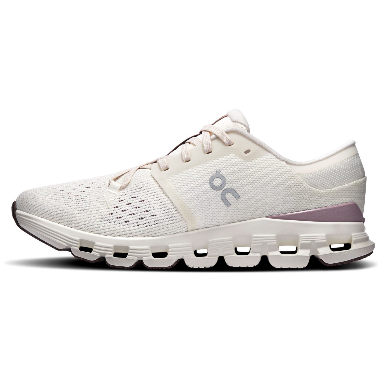 On Cloud X 4 - Womens Running Shoes - Ivory/Heron