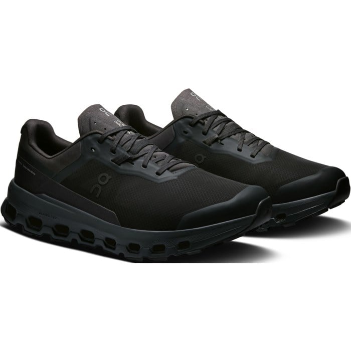 On Cloudvista 2 - Mens Trail Running Shoes - Black/Black