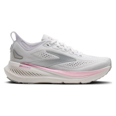 Brooks Glycerin 23 - Womens Running Shoes - White/Harbor Mist/Metal