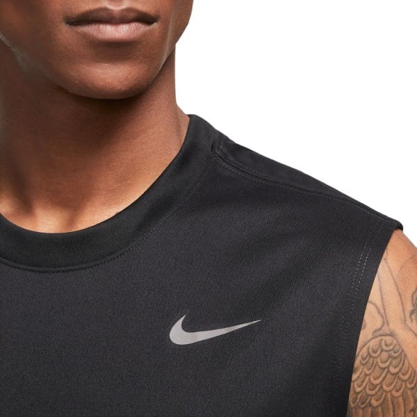 Nike Dri-Fit Legend Mens Training Tank Top - Black/Matte Silver