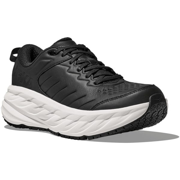 Hoka Bondi SR - Mens Walking Shoes - Carbon Black/White