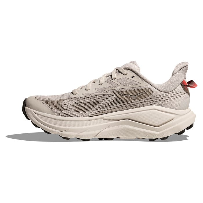 Hoka Challenger 8 - Womens Trail Running Shoes - Stucco/Asphalt Grey