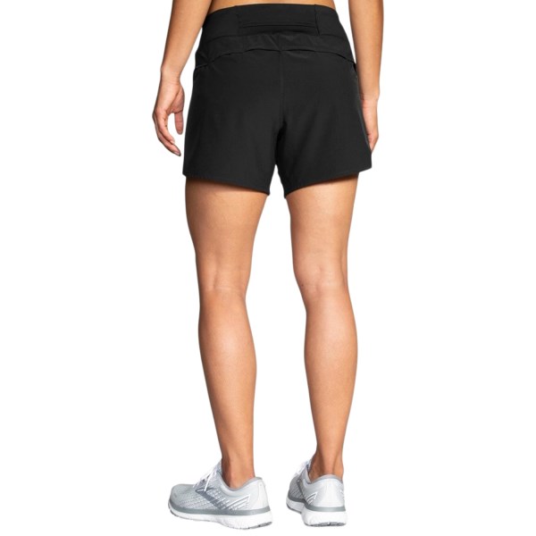 Brooks Chaser 5 Inch Womens Running Shorts - Black