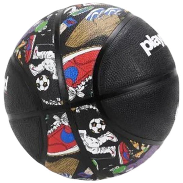 Nike Everyday Playground 8P Outdoor Basketball - Size 7 - Graphic Black/Multi-White