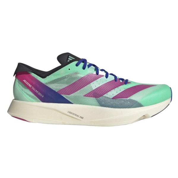 adidas Adizero Takumi Sen 9 - Unisex Running Shoes - Pulse Mint/Lucid Fuchsia/Lucid Blue
