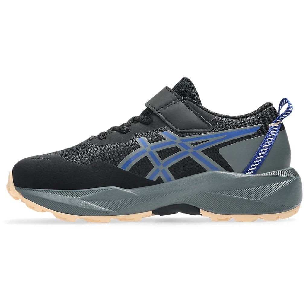 Asics Pre Venture 11 PS - Kids Trail Running Shoes - Black/Asics Blue