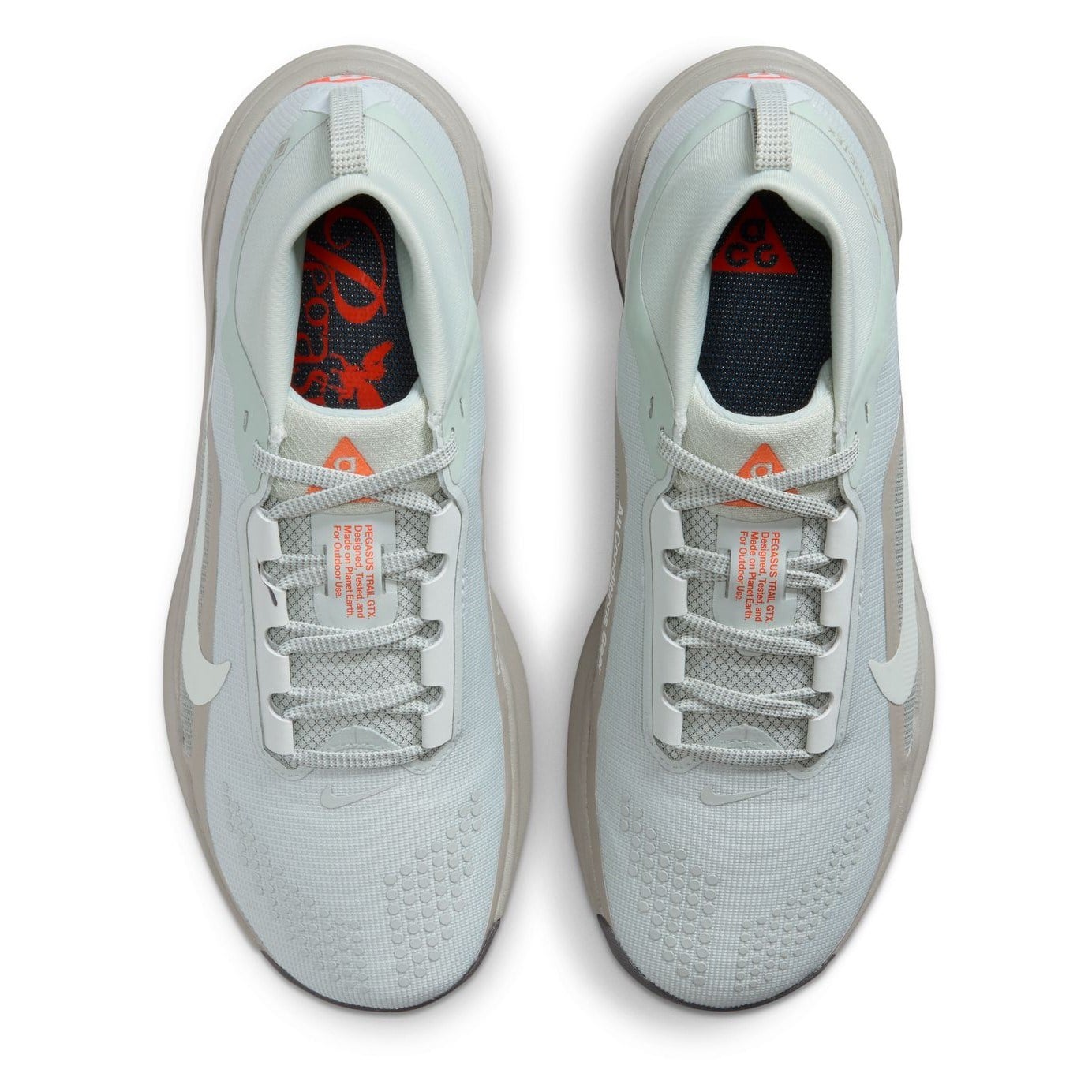 Nike ACG Pegasus Trail GTX - Womens Trail Running Shoes - Light Silver/Light Silver/Light Army - image 3