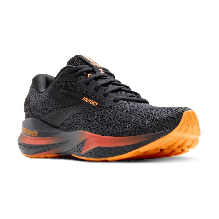 Brooks Adrenaline GTS 24 - Mens Running Shoes - Black/Ebony/Sienna