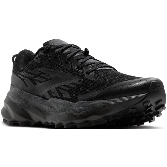 Brooks Cascadia 19 - Womens Trail Running Shoes - Black/Black/Black