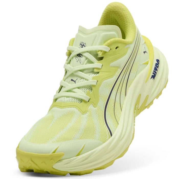 Puma Fast-Trac Nitro 4 - Womens Trail Running Shoes - Apple Spritz/Lux Lime