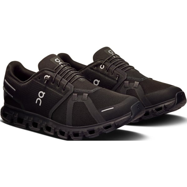 On Cloud 6 - Womens Running Shoes - Black/Black