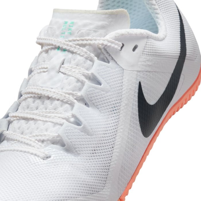 Nike Zoom Rival Multi - Unisex Track Running Spikes - White/Obsidian/Bright Crimson