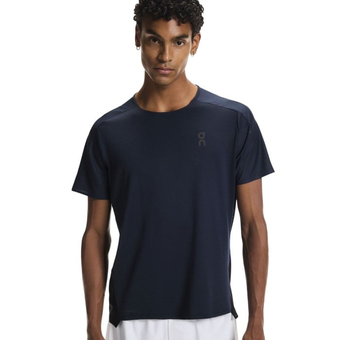 On Running Performance-T Mens Running T-Shirt - Navy/Black